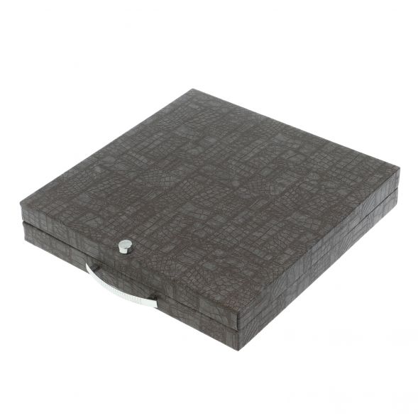 Шахматы &amp;quot;Рыцари&amp;quot; фигуры бронза / патина 28х28 см из лемезита и мрамора 128217