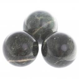 Шар из темного змеевика 3,5 см