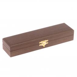 Подарочная шариковая ручка "Герб РФ" с черной эмалью Златоуст