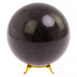 Шар из черного змеевика 12,5 см