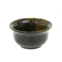 Пиала из нефрита 8,5х8,5х4,5 см 80 мл