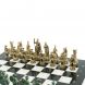 Шахматы &amp;quot;Древний Рим&amp;quot; фигуры бронза / патина 44х44 см мрамор 128384