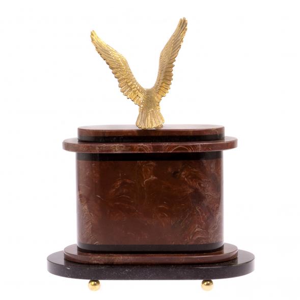 Часы &amp;quot;Горный орел&amp;quot; бронза лемезит 125139