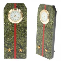 Часы подарочные "Погон лейтенант ВС" серпентинит