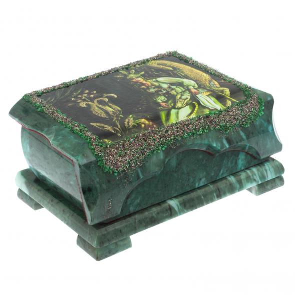 Шкатулка &amp;quot;Хозяйка медной горы&amp;quot; 17х11х8 см 112306