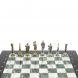 Шахматы подарочные &amp;quot;Посейдон&amp;quot; 32х32 см из змеевика и мрамора 128224