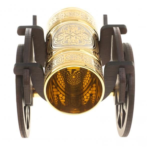 Стопка &amp;quot;Пушка&amp;quot; на подставке лафете Златоуст 123984