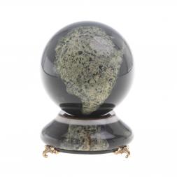 Шар &amp;quot;Антистресс&amp;quot; 10,5 см из черного змеевика