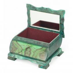 Шкатулка "Тройка лошадей" н1 13х10х7,5 см