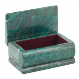 Шкатулка с расписной крышкой Осень 10,5х6,5х5 см