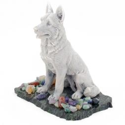 Сувенир &amp;quot;Овчарка&amp;quot; из мрамолита