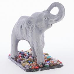 Сувенир "Слон большой №2" из мрамолита