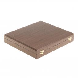 Подарочный набор &amp;quot;Держава&amp;quot; ежедневник, визитница и ручка коричневая кожа