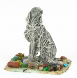 Сувенир &amp;quot;Борзая&amp;quot; из мрамолита