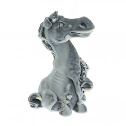 Статуэтка "Конь с букетом (шарж)" из мрамолита