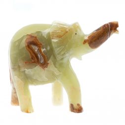 Сувенир из оникса "Слон" 25х20х7 см (10)