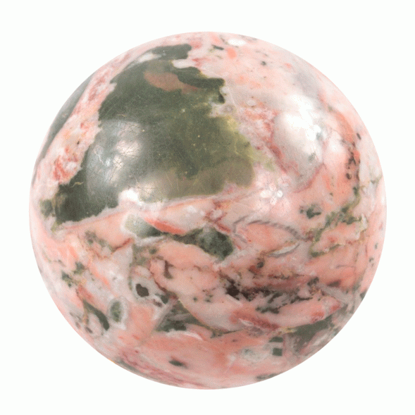 Шар из натурального камня креноид 7 см 121507