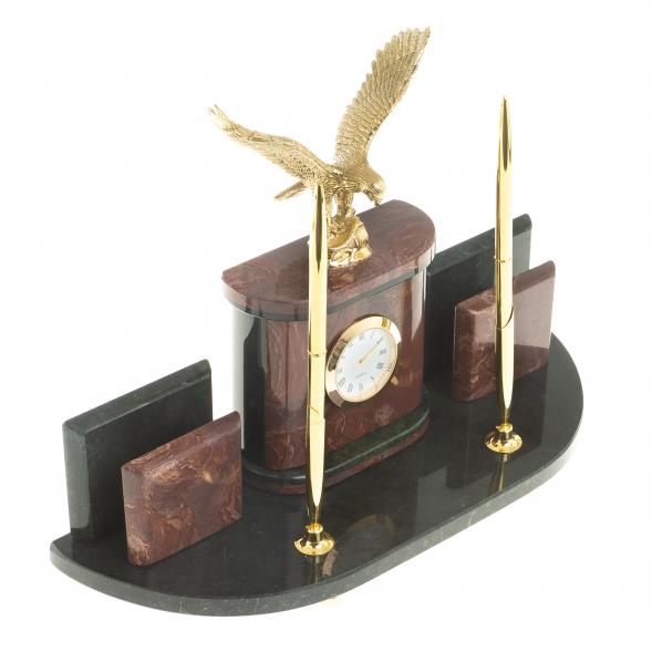 Настольный набор из лемезита &amp;quot;Орел&amp;quot; 117280