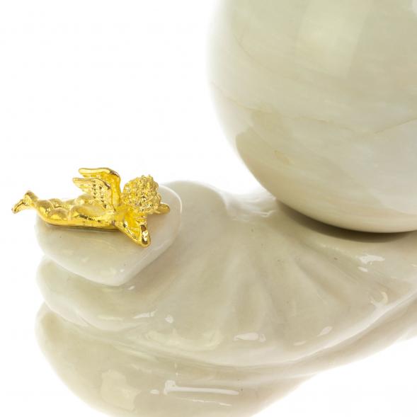 Композиция с шаром &amp;quot;Ангел&amp;quot; из газганкого мрамора 128767