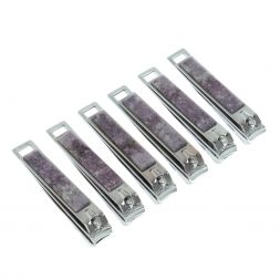 Кусачки для ногтей камень лепидолит