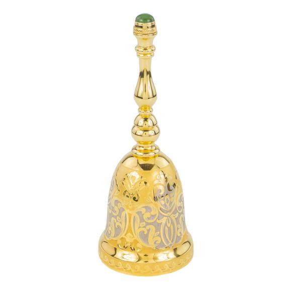 Колокольчик сувенирный &amp;quot;Нефрит&amp;quot; в подарочной коробке Златоуст 120939