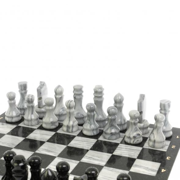 Шахматы &amp;quot;Традиционные&amp;quot; мрамор гранит 40х40 см 129768