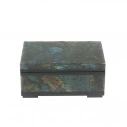 Шкатулка из камня лабрадор 10х6,5х5 см