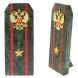 Сувенир погон &amp;quot;Майор ВС&amp;quot; камень змеевик 128989