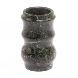 Карандашница круглая из змеевика