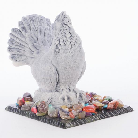 Сувенир &amp;quot;Глухарь&amp;quot; из мрамолита 118994