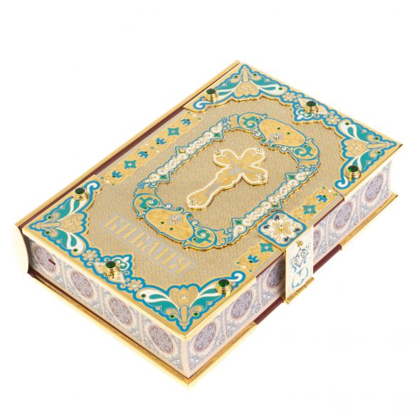 Подарочная &amp;quot;Библия&amp;quot; позолоченная Златоуст 128320