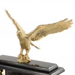 Письменный прибор &amp;quot;Орел&amp;quot; камень офиокальцит