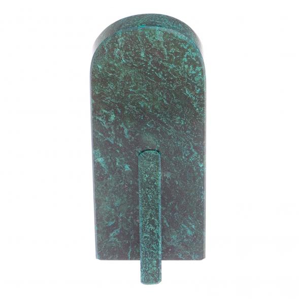 Часы &amp;quot;Погон подполковник МВД&amp;quot; нового образца змеевик 113987