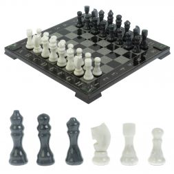 Шахматы &amp;quot;Турнирные&amp;quot; доска 36х36 см мрамор