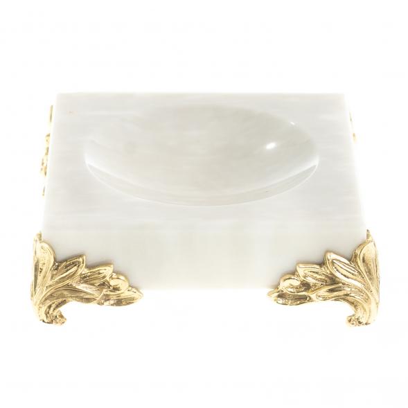 Подставка под шар из мрамора на ножках 6,5х6,5 см 123281