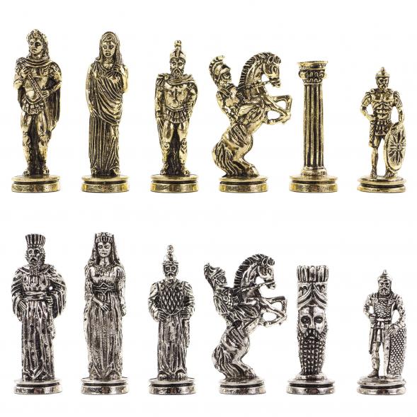 Шахматы настольные &amp;quot;Александр Македонский&amp;quot; доска 36х36 см камень лемезит 120734