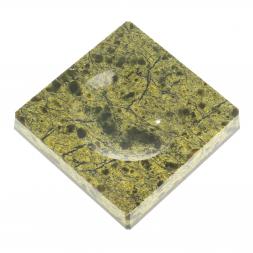 Подставка под шар из змеевика 6х6 см