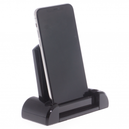 Подставка для смартфона из черного обсидиана