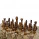 Каменные шахматы &amp;quot;Дебют&amp;quot; 38х38 см оникс ракушечник 128999