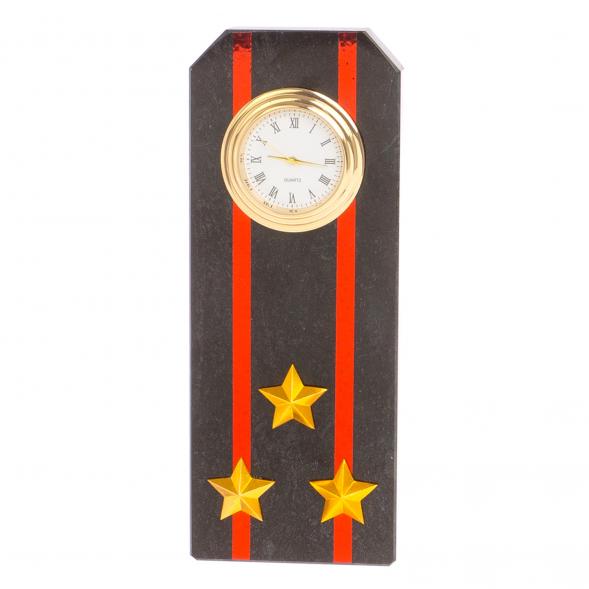 Часы &amp;quot;Погон полковник МП ВМФ&amp;quot; из змеевика 113511