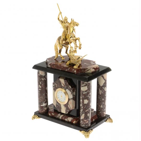 Часы &amp;quot;Георгий Победоносец&amp;quot; бронза креноид 116657