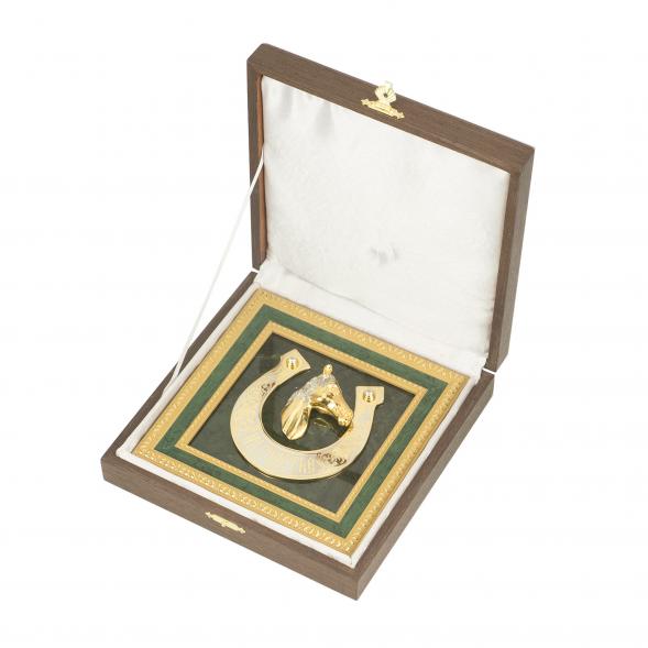 Панно &amp;quot;Подкова на счастье&amp;quot; нефрит 118680