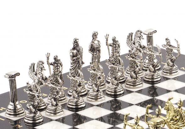 Шахматы &amp;quot;Римские лучники&amp;quot; 28х28 см из мрамора 120741