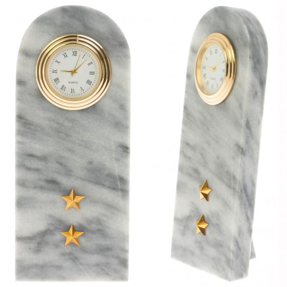 Часы из натурального камня &amp;quot;Погон прапорщик МВД&amp;quot; 129847