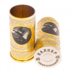 Набор из двух стопок "Утки" 40 мл Златоуст