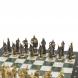 Шахматы бронзовые &amp;quot;Русские&amp;quot; 40х40 см мрамор шабровский змеевик 126833