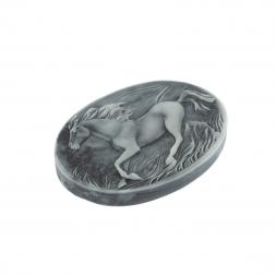 Магнит &amp;quot;Лошадь бегущая&amp;quot; из мрамолита