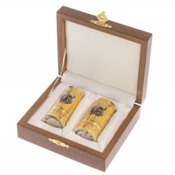 Набор из двух стопок "Рысь" 40 мл Златоуст