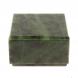 Шкатулка из саянского нефрита 9х9х5,5 см 126759