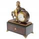 Часы со шкатулкой &amp;quot;Конь на дыбах&amp;quot; бронза яшма уральская 113151